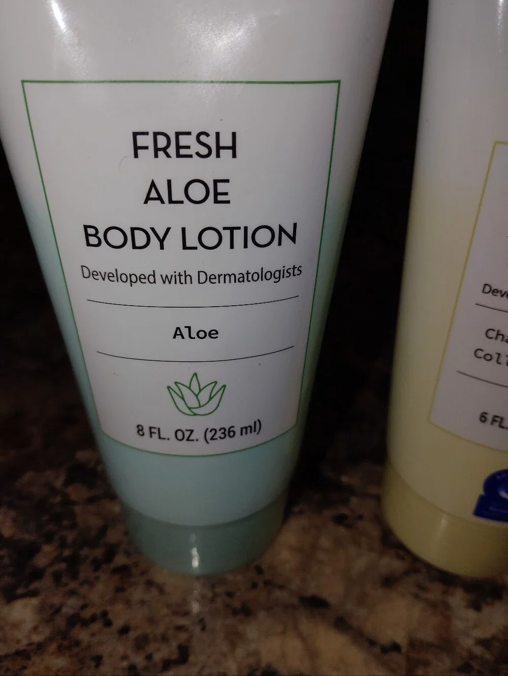 Dermasil Fresh Aloe Body Lotion — Light Green Hydrating Formula
